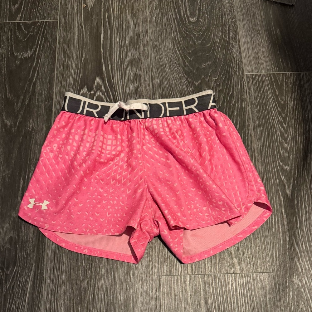 Under Armour Women's Vibrant Pink Athletic Shorts